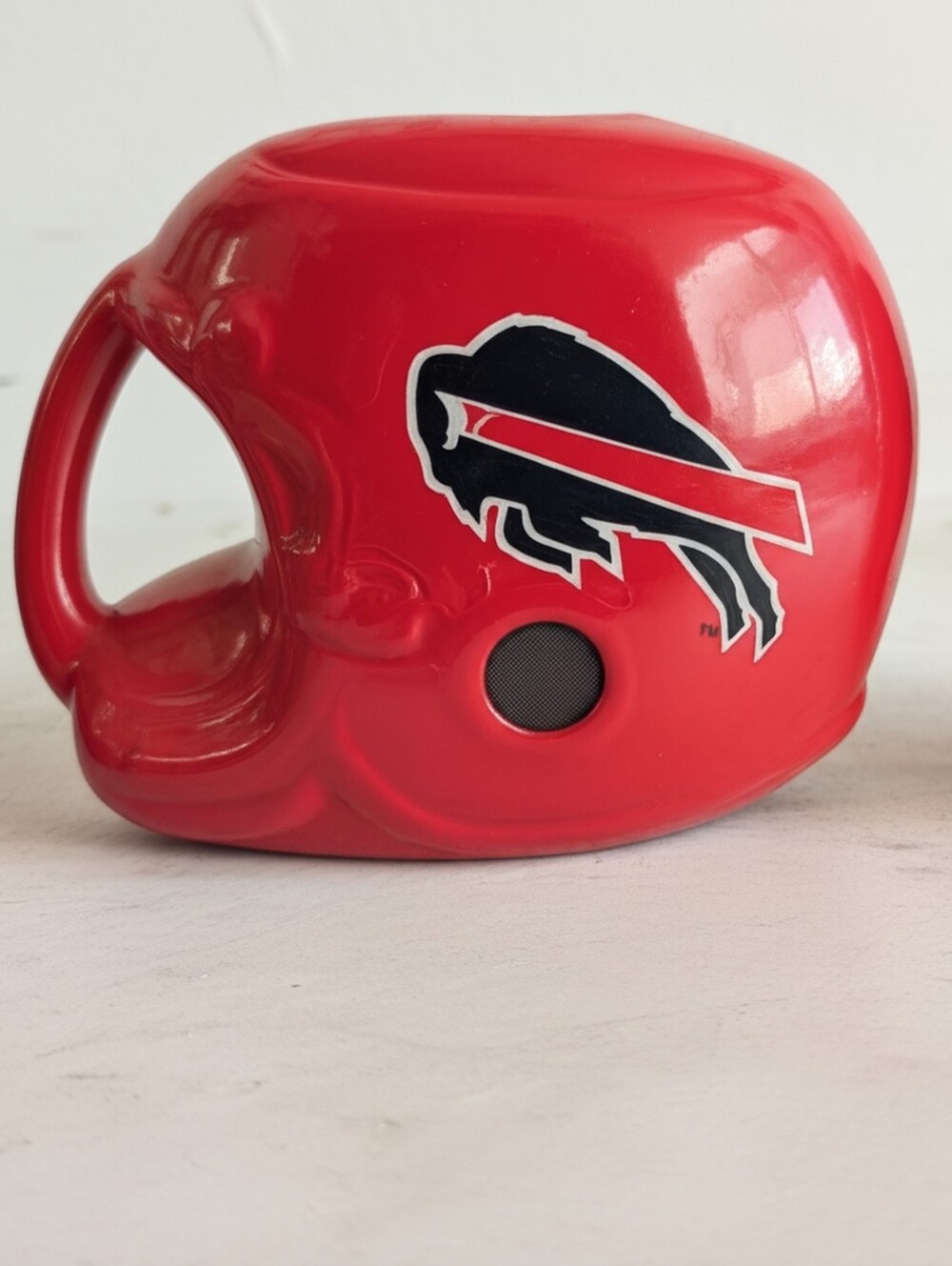 1986 Sports Concepts Buffalo Bills Helmet Shaped Coffee Mug Vintage NFL AFC
